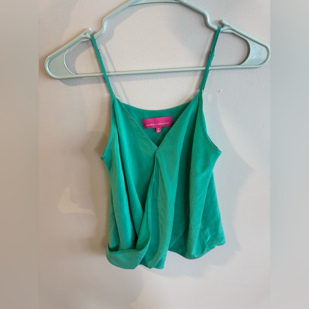 Vibrant Green Camisole Top